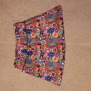 Fulbelle Women's Floral Print Skirt